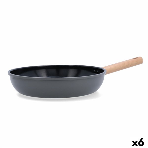 Pan Bidasoa Mia Grey Metal Ø 28 cm (6 Units)