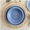 Tableware Bidasoa Moana Blue Ceramic 12 Pieces