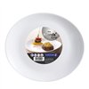 Flat Plate Luminarc Friends Time White Glass 30 x 26 cm (12 Units)