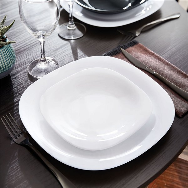 Tableware Luminarc Carine Blanco White Glass 19 Pieces