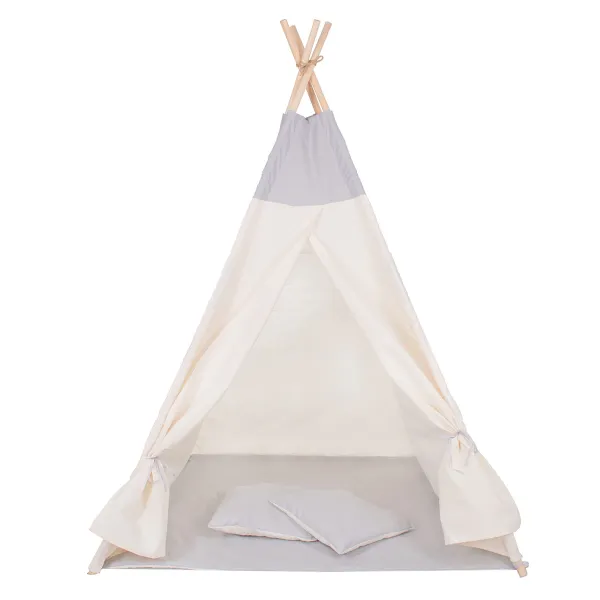 Tipi tent Springos TIP10, gray