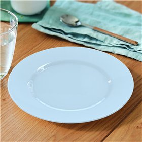 Dessert dish Luminarc Plumi Paradise Blue Glass Ø 19 cm (24 Units)