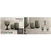 Glass for water Bidasoa Elite Grey Glass 400 ml (6 Units)