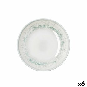 Deep Plate Bidasoa Kai Hydrozero White Ceramic Ø 20 cm (6 Units)