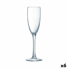 Champagne glass Luminarc Ara Transparent Glass 160 ml (6 Units)