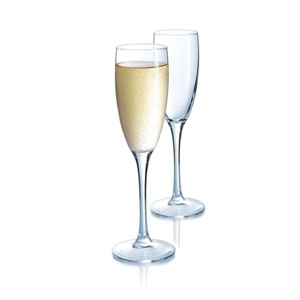 Champagne glass Luminarc Ara Transparent Glass 160 ml (6 Units)