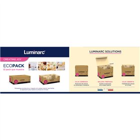 Glass for water Luminarc Concepto Blue Glass 310 ml (6 Units)