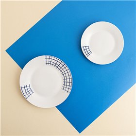 Tableware Quid Kansas Blue Ceramic 18 Pieces