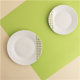 Tableware Quid Kansas Green Ceramic 18 Pieces