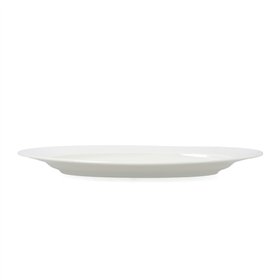 Snack tray Bidasoa Serenity Hydrozero White Ø 30 cm (6 Units)