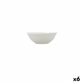 Snack Bowl Bidasoa Harmony Hydrozero White Ceramic (6 Units)