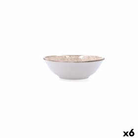 Snack Bowl Bidasoa Deneb Hydrozero Brown Ceramic (6 Units)