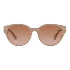 Flat Plate Bidasoa Element Hydrozero Beige Ceramic Ø 25 cm (6 Units)