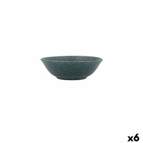 Snack Bowl Bidasoa Element Hydrozero Blue Ceramic (6 Units)