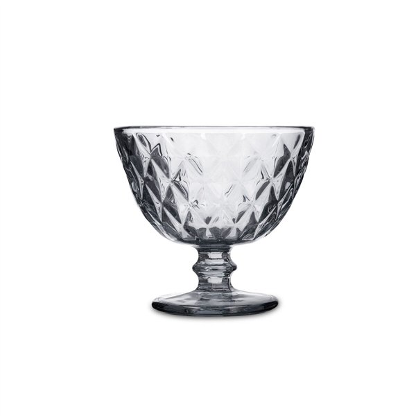Ice Cream and Milk Shake Glass Quid Maia Grey Glass 300 ml (6 Units)