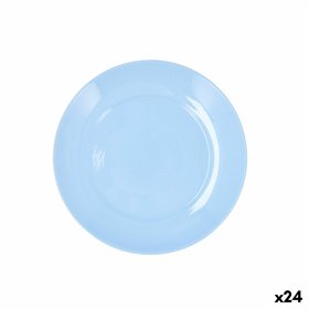 Dessert dish Luminarc Apy Paradise Blue Glass Ø 18 cm (24 Units)