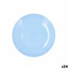 Dessert dish Luminarc Apy Paradise Blue Glass Ø 18 cm (24 Units)