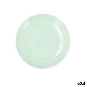 Dessert dish Luminarc Apy Paradise Green Glass Ø 18 cm (24 Units)