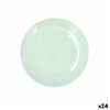 Dessert dish Luminarc Apy Paradise Green Glass Ø 18 cm (24 Units)