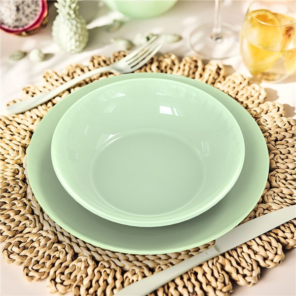 Tableware Luminarc Apy Paradise Verde Green Glass 18 Pieces