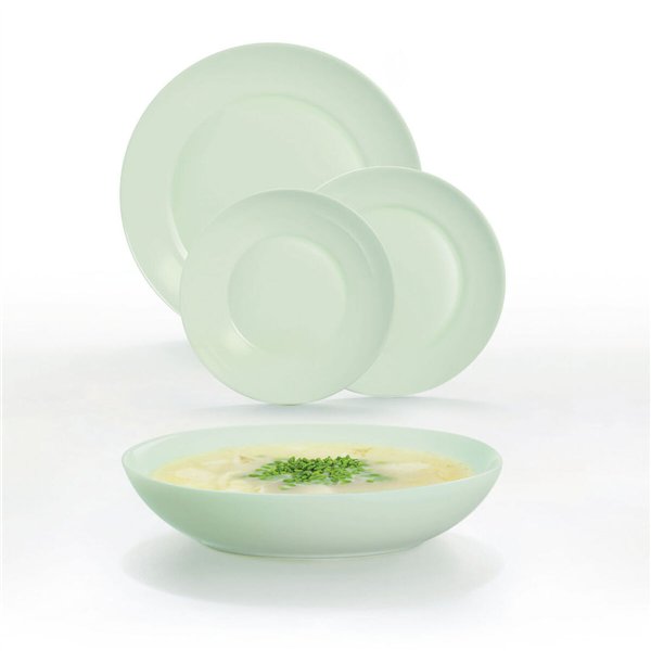 Tableware Luminarc Apy Paradise Verde Green Glass 18 Pieces