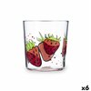 Glass for water Luminarc Fresas Multicolour Glass Strawberries 360 ml (6 Units)