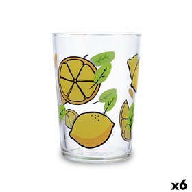 Glass for water Luminarc Limones Multicolour Glass Lemon 500 ml (6 Units)