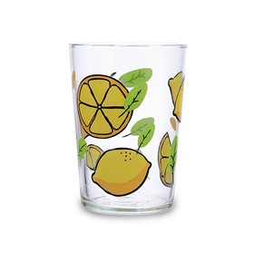 Glass for water Luminarc Limones Multicolour Glass Lemon 500 ml (6 Units)