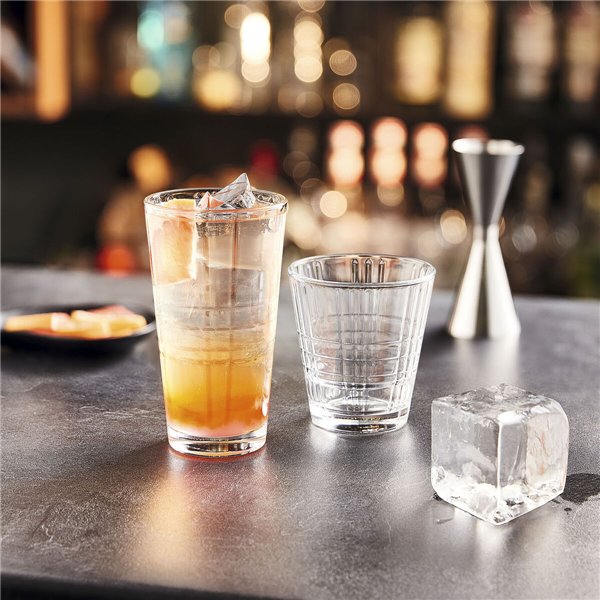 Glass Arcoroc Stack'up Cross Transparent Glass 350 ml (6 Units)