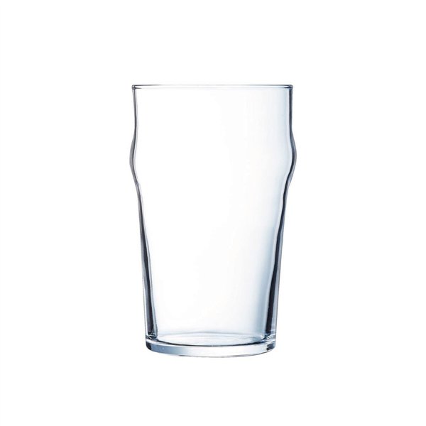 Beer Glass Arcoroc Nonic Transparent Glass 280 ml (24 Units)