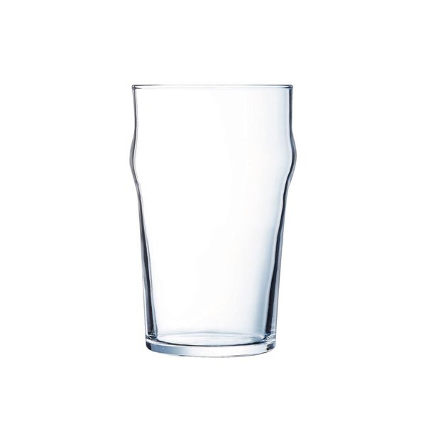 Beer Glass Arcoroc Nonic Transparent Glass 280 ml (24 Units)