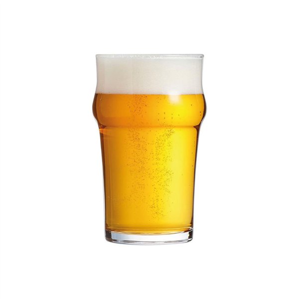 Beer Glass Arcoroc Nonic Transparent Glass 280 ml (24 Units)