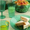 Snack Bowl Quid Iris Green Plastic (12 Units)