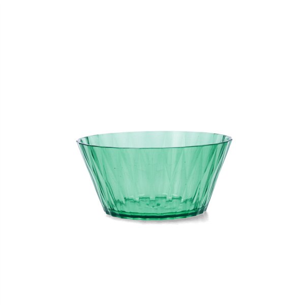 Snack Bowl Quid Iris Green Plastic (12 Units)