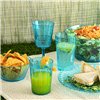 Snack Bowl Quid Gaia Turquoise Plastic (12 Units)
