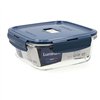 Hermetic Lunch Box Luminarc Baltic Blue Glass 1,22 L (6 Units)