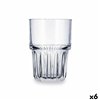 Glass Quid Cubik Transparent Glass 390 ml (6 Units)