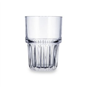 Glass Quid Cubik Transparent Glass 390 ml (6 Units)