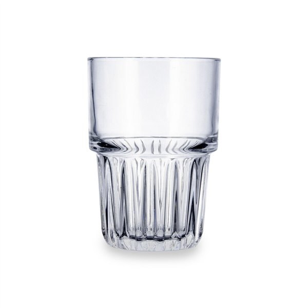 Glass Quid Cubik Transparent Glass 390 ml (6 Units)