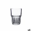 Glass Quid Cubik Transparent Glass 310 ml (6 Units)