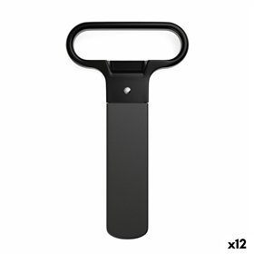 Bottle opener Koala Basic Black Metal 11 x 6,5 x 1 cm (12 Units)