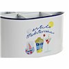 Ice Bucket DKD Home Decor White Multicolour Metal 24,5 x 17 x 13 cm
