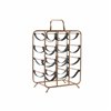 Bottle rack DKD Home Decor 37 x 23,5 x 54 cm Metal Copper Polyurethane