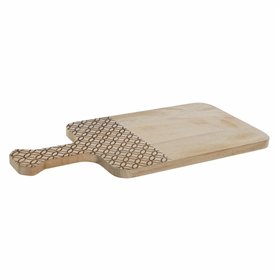 Cutting board DKD Home Decor Natural Beech Rectangular 20 x 42 x 1,5 cm