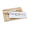 Cheese board DKD Home Decor Bamboo Stoneware 24,5 x 20 x 1,2 cm Sailor