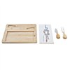 Cheese board DKD Home Decor Bamboo Stoneware 24,5 x 20 x 1,2 cm Sailor