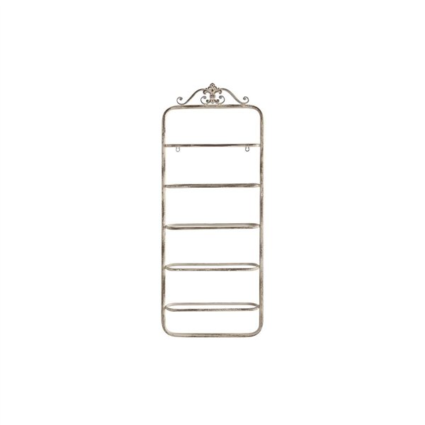 Bottle rack DKD Home Decor Metal White (39 x 9,5 x 102,5 cm)