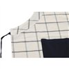 Apron with Pocket DKD Home Decor 70 x 1 x 85 cm Black Beige Blue Cotton