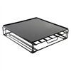 Coffee Capsule Organiser DKD Home Decor 28,7 x 32 x 7 cm Black Metal