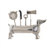 Cocktail Set DKD Home Decor 37 x 9 x 18 cm Silver Stainless steel